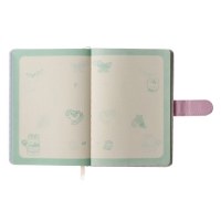 Записная книжка подарочная, А6+,132 листа, цветной блок, с фигурным хлястиком, обложка пвх, "Аниме", МИКС Записная книжка подарочная, А6+,132 листа, цветной блок, с фигурным хлястиком, обложка пвх, "Аниме", МИКС