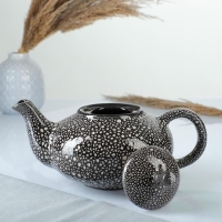 Чайник "Кроха средний" 1л / 13х14см, мрамор Чайник "Кроха средний" 1л / 13х14см, мрамор