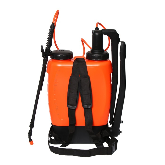 Опрыскиватель ранцевый ОГ-112, 15 л, термоусадка, пластиковый брандспойт 208, «Жук» Опрыскиватель ранцевый ОГ-112, 15 л, термоусадка, пластиковый брандспойт 208, «Жук»