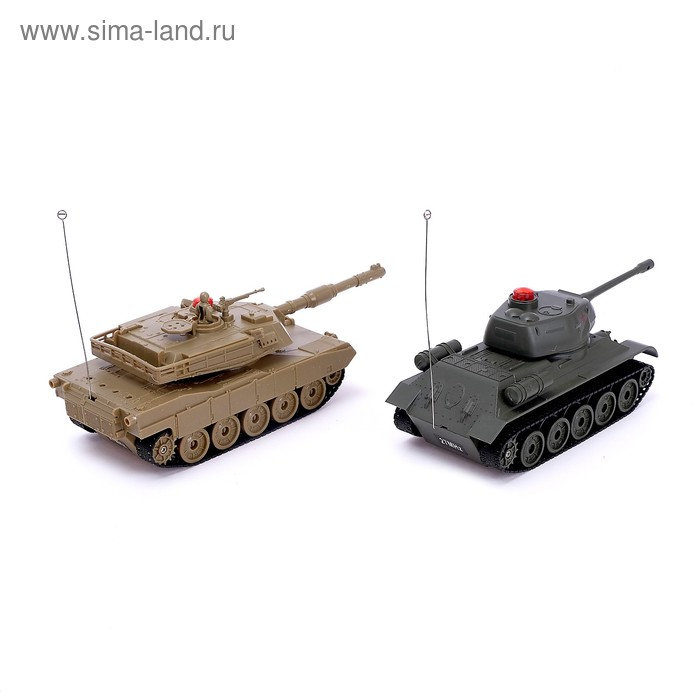 Танковый бой «Военная стратегия», на радиоуправлении, в наборе 2 танка Танковый бой «Военная стратегия», на радиоуправлении, в наборе 2 танка