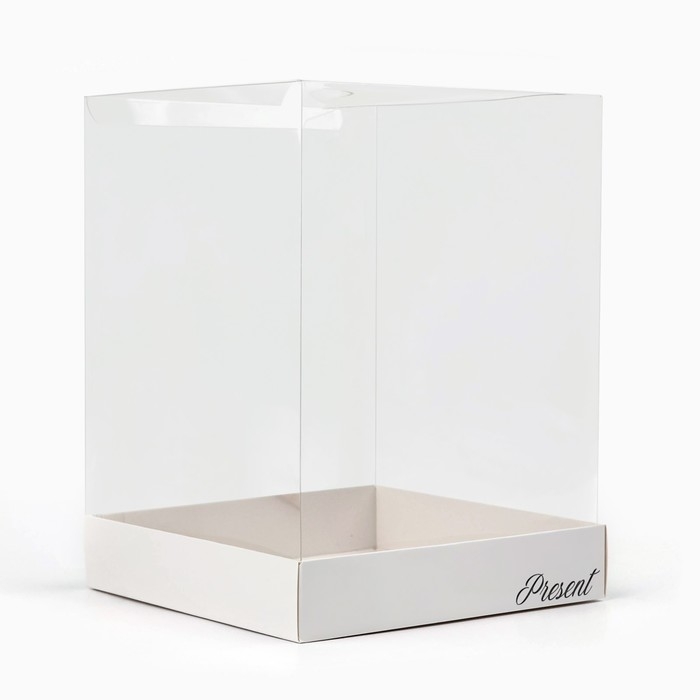 Коробка для кондитерских изделий Present, 15 х 15 х 20 см Коробка для кондитерских изделий Present, 15 х 15 х 20 см
