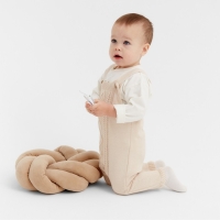 Комбинезон детский вязаный MINAKU, рост 86-92, цвет бежевый