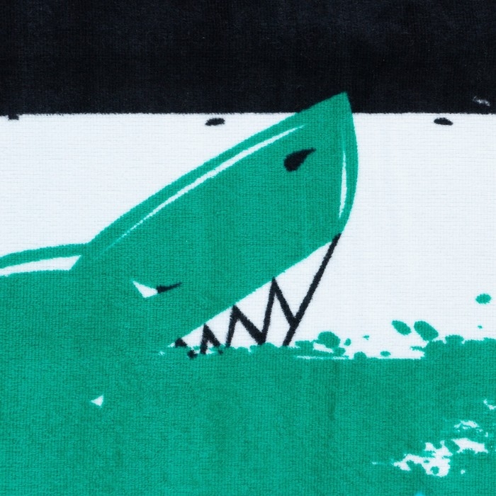 Полотенце LoveLife Полотенце LoveLife "Акулы" 70х140 см, велюр/махра 340гр/м2, 100% хлопок