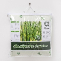 Одеяло облегчённое Адамас "Бамбук", размер 140х205 &plusmn; 5 см, 200гр/м2, чехол тик