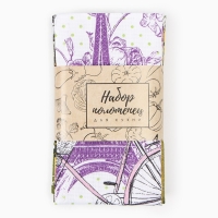 Набор полотенец кух. Доляна "Прованс" 35х60см-4шт, 100% хл Набор полотенец кух. Доляна "Прованс" 35х60см-4шт, 100% хл