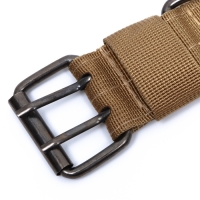 Ошейник с мягкой подкладкой, 59 х 4 см, ОШ 35-45 см, песочный