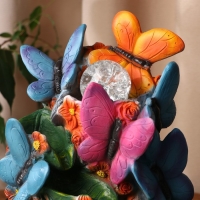 Фонтан "Бабочки" 16х20х27 см (с подсветкой) Фонтан "Бабочки" 16х20х27 см (с подсветкой)