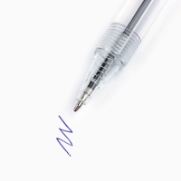 Ручка прикол шариковая синяя паста, шприц &laquo;Талантливому врачу&raquo;, на подложке