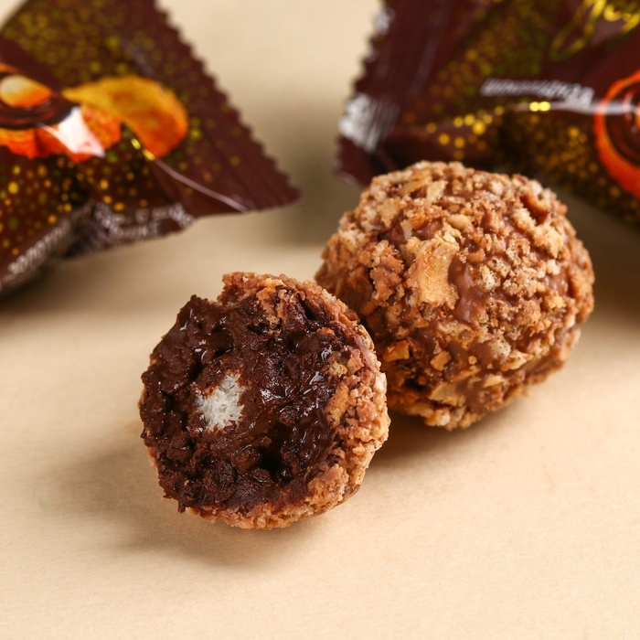 Шоколадные конфеты &laquo;Верь в чудеса&raquo; в коробке, вкус: шоколадный, 100 г.