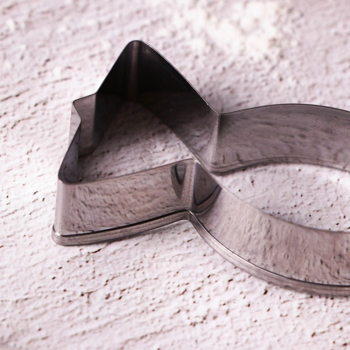 Новый год. Набор форм для печенья &laquo;Прянечки&raquo;, металл, 4 шт