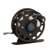 Катушка инерционная, металл, 2 подшипника, диаметр 5.5 см, цвет темно-коричневый, TL55A Катушка инерционная, металл, 2 подшипника, диаметр 5.5 см, цвет темно-коричневый, TL55A