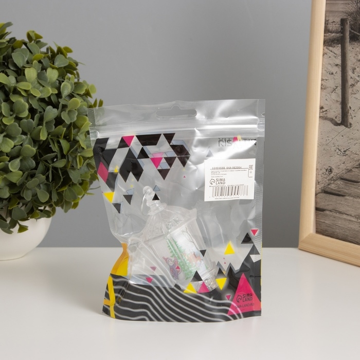 Светильник &laquo;Снеговик и олени&raquo; 3хLR44 4х4х9см