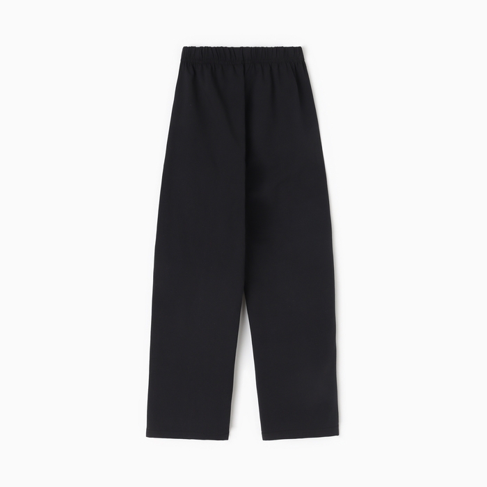 Брюки для девочки MINAKU цвет чёрный, рост 128 см