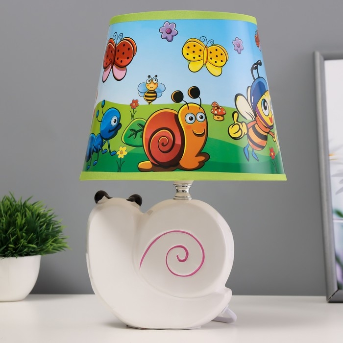 Настольная лампа Настольная лампа "Улитка" Е14 40Вт 20х20х31см