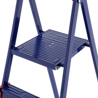 Стремянка Nika СМ3+, для рыхлых поверхностей, высота до рабочей площадки 640 мм, 3 ступени