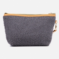 Косметичка на молнии, цвет серый Косметичка на молнии, цвет серый