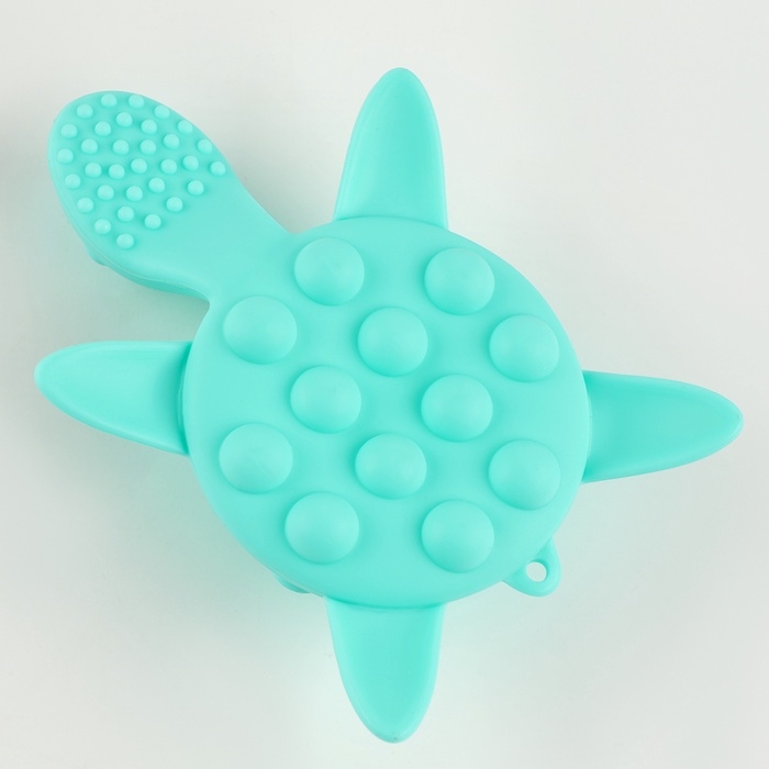 Прорезыватель силиконовый для зубов &laquo;Черепаха&raquo;, МИКС