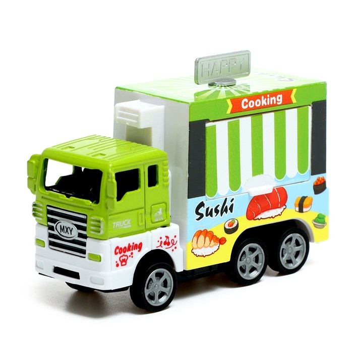 Машина металлическая &laquo;Закусочная&raquo;, инерция, МИКС