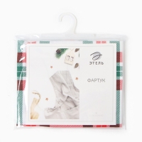 Фартук Этель Нoliday decoration 60х70см, 100%хл, репс 210 г/м2 Фартук Этель Нoliday decoration 60х70см, 100%хл, репс 210 г/м2