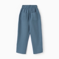 Брюки для мальчика KAFTAN Linen, р. 32 (110-116), синий Брюки для мальчика KAFTAN Linen, р. 32 (110-116), синий