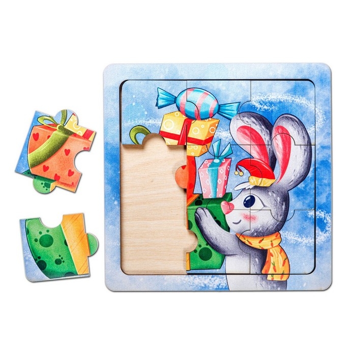 Пазл &laquo;Зайкины подарки&raquo;