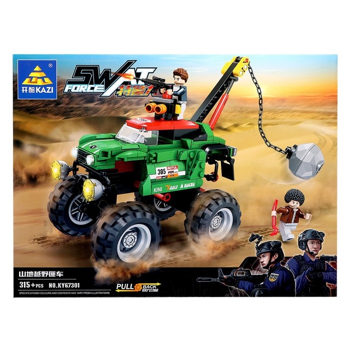 Конструктор &laquo;Спецназ. Разрушитель&raquo;, инерционный, 315 деталей