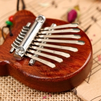 Калимба "Медвежонок" Music Life, 8 язычков, 8,5 х 6,5 х 3,5 см, дерево