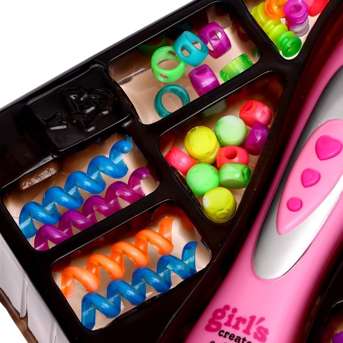 Набор парикмахера &laquo;Креатив&raquo; с аксессуарами для волос + аппарат для плетения