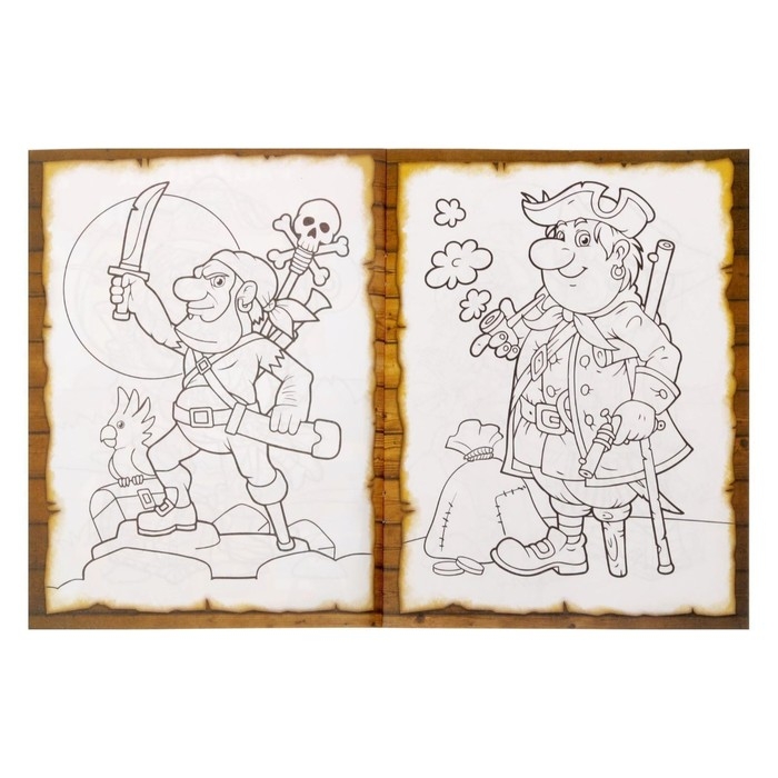 Раскраски &laquo;Для мальчиков&raquo;, набор 8 шт. по 12 стр.