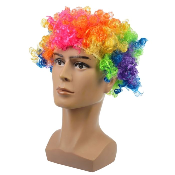Карнавальный парик &laquo;Объём&raquo;, разноцветный