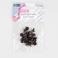 Кобурный винт d = 7,9/8,5 × 8,5 мм, 10 шт, цвет никель Кобурный винт d = 7,9/8,5 × 8,5 мм, 10 шт, цвет никель