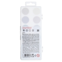 Акварель 12 цветов, ErichKrause Safari, с УФ защитой яркости, без кисти, твёрдый пластик, европодвес