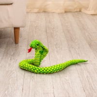 Мягкая игрушка &laquo;Кобра&raquo;, 55 см, цвет зелёный