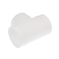 Тройник ZEIN, для круглого канала, d=100 мм, вентиляционный