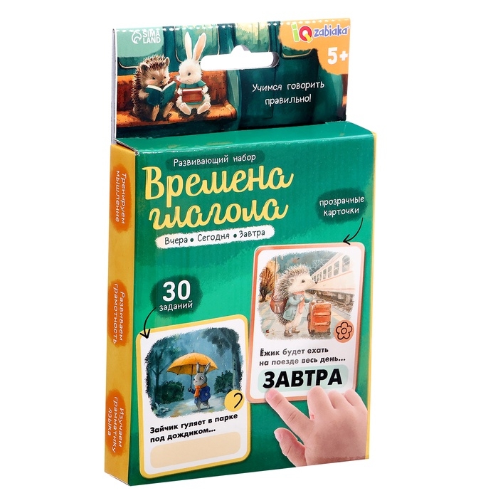 Развивающий набор "Времена глагола"