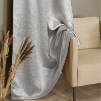 Штора портьерная Witerra Водевиль 135х260см, серебряный, пэ100% Штора портьерная Witerra Водевиль 135х260см, серебряный, пэ100%