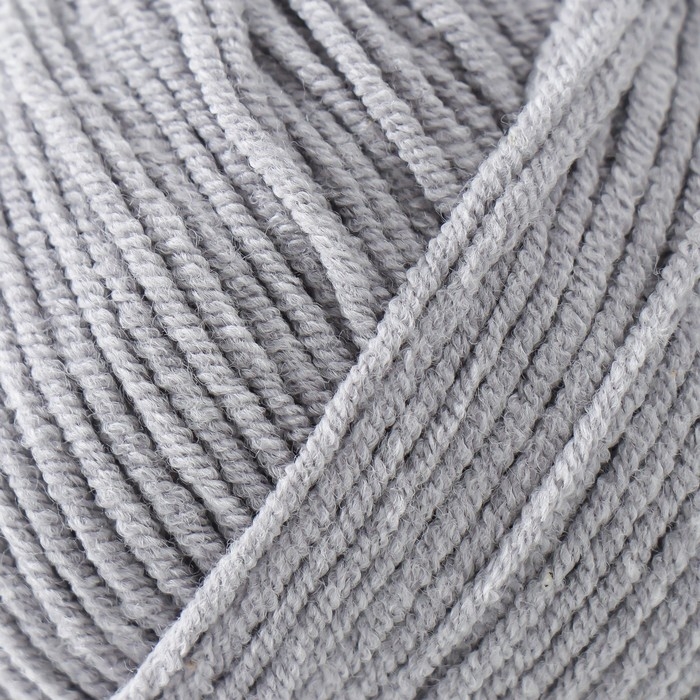 Пряжа "Jeans" 55% хлопок, 45% акрил 160м/50гр (46 т.серый)