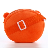 Сумка детская на молнии «Выбражулька», цвет оранжевый Сумка детская на молнии «Выбражулька», цвет оранжевый