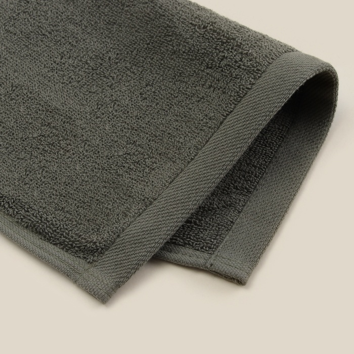 Набор салфеток SL HOME: Basic Набор салфеток SL HOME: Basic "Олива" 30х30 см - 3 шт., 100% хлопок, 530 г/м2