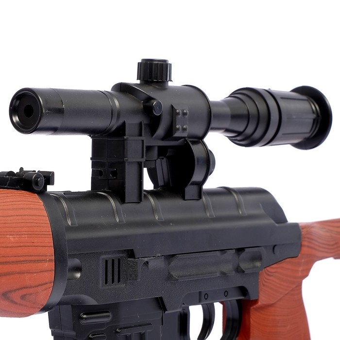 Набор &laquo;Винтовка снайпера&raquo;, световые и звуковые эффекты, работает от батареек