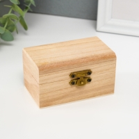 Шкатулка для росписи "Клён" 9х5х5 см Шкатулка для росписи "Клён" 9х5х5 см