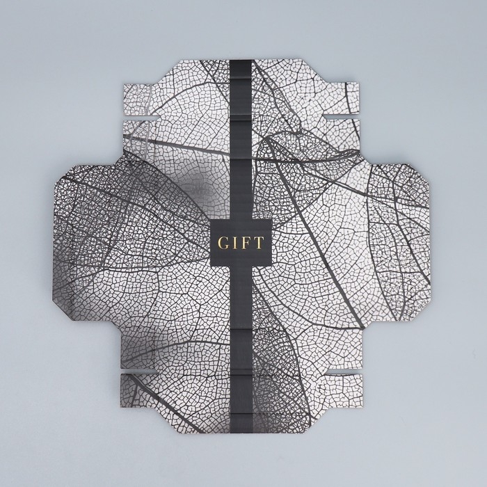 Коробка подарочная складная, упаковка, &laquo;Gift&raquo;, 12 х 12 х 6.5 см