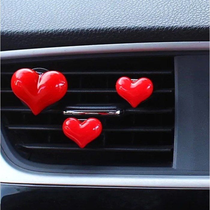 Игрушка в дефлектор авто, Сердечки, к7 Игрушка в дефлектор авто, Сердечки, к7