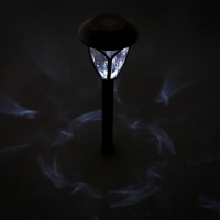 Садовый светильник на солнечной батарее &laquo;Ретро&raquo;, 10 &times; 39 &times; 10 см, 1 LED, свечение белое