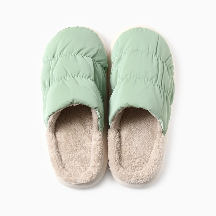 Тапочки мужские, размер 44-45, цвет мятный