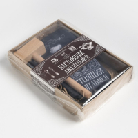 Кухонный набор &laquo;Джентльмен&raquo;,варежка-прихватка 20х28см, молоток деревянный