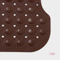 Коврик противоскользящий на присосках Доляна &laquo;Пузырьки&raquo;, 39&times;101 см, цвет МИКС