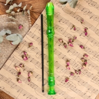 Блокфлейта Music Life, 8 отверстий, немецкая система, зеленая