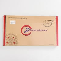 Лопатка перфорированная Delicate, 103&times;23 см, с разборной ручкой, цвет коричневый