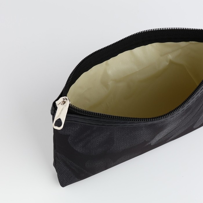 Косметичка на молнии, цвет чёрный Косметичка на молнии, цвет чёрный